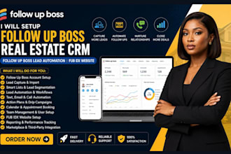 do follow up boss real estate crm follow up boss lead automation fub idx website