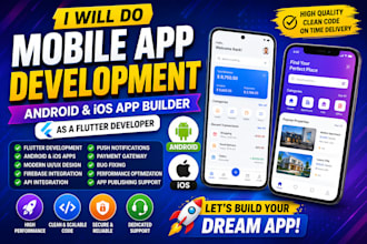 do mobile app development android  ios app builder