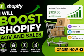 boost shopify aov and sales