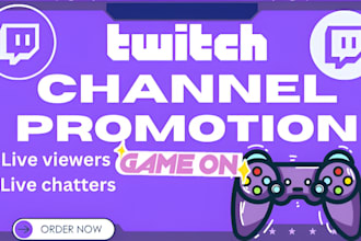 do twitch promotion twitch affiliate for live viewers and chatters live viewers