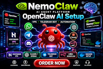 setup openclaw on hostinger nemoclaw claude code jarvis ai hermes agent n8n mcp