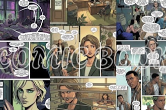 design comic book illustration graphic novel nsfw comic and comic strip