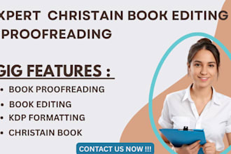 do christian book formatting and kdp ebook formatting for amazon