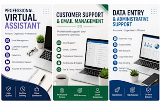 professional virtual assistant for customer support, email