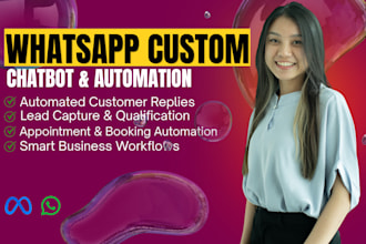 build a whatsapp chatbot or automation with the official API