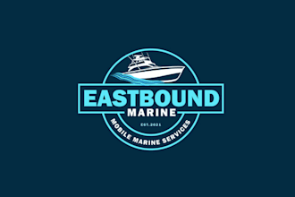 design marine mechanic logo for starting business