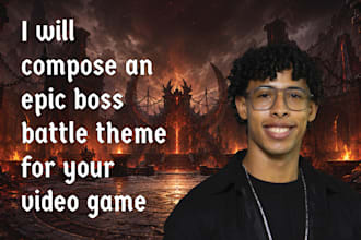 an epic boss battle theme for your video game