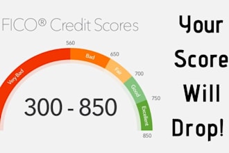 help repair your credit report, inquires removal,and dispute negative items