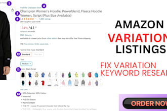 do amazon variation listings amazon variations issues listing errors