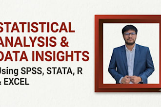 do expert statistical data analysis using spss, stata, r