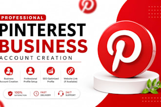 create and setup a professional pinterest business account