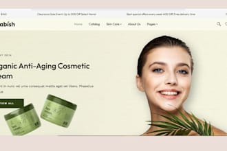 design perfume shopify fragrance store perfume website