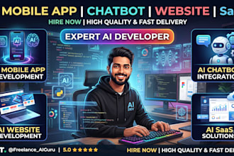 build your ai mobile app, ai chatbot, or ai saas platform