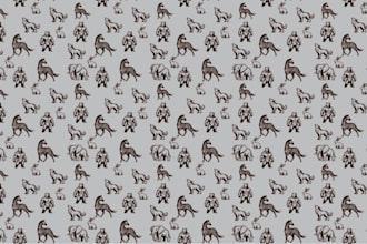 design creative all logo pattern for business brand