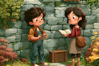 draw children book illustrations