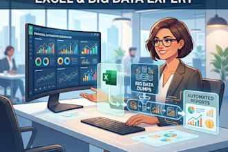 automate excel financial files via power query macros and ai