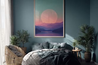 design custom printable wall art
