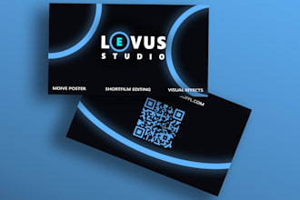 design a luxury business card for your business