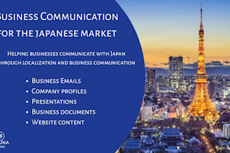 localize your business communication for the japanese market