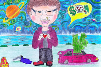 create a fun caricature for you