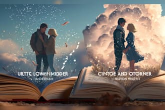 create a unique business or marketing book cover design