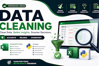 merge, combine, consolidate and clean data in excel or csv