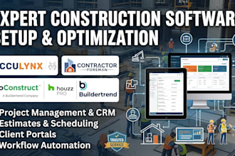 setup acculynx contractor foreman coconstruct houzz pro buildertrend