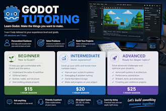 teach you how to make a game in godot