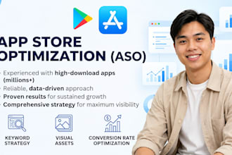 optimize your google play and app store aso