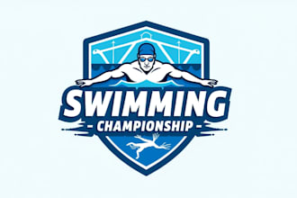 design different swimming logo with unlimited revision