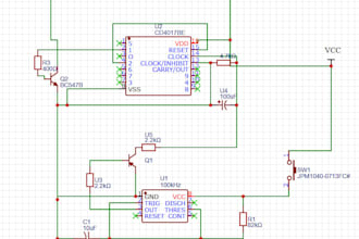 provide complete pcb design from schematic to gerber files