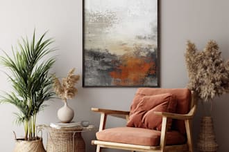 do minimalist printable wall art design for etsy