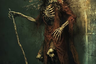 o horror character design