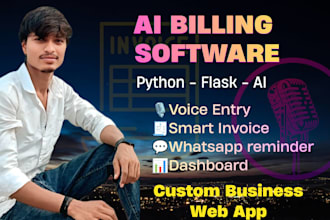 build ai invoice and billing web app