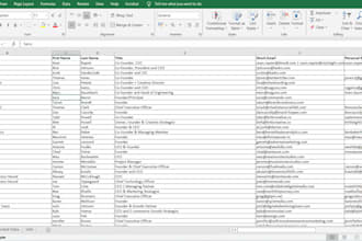 do prospect list development