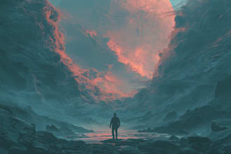design album cover art or single cover artwork