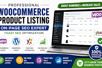 woocommerce product listing andyoast SEO specialist