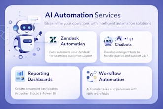 create zendesk automation with ai bots and reporting dashboard