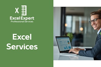 build a professional excel dashboard also data tracker or business spreadsheet