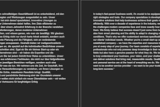 translate german to english or english to german professionally