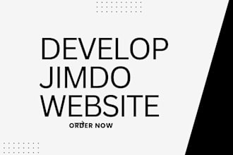 design or redesign a modern responsive jimdo website