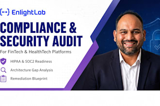 conduct a fintech or healthtech compliance and security audit