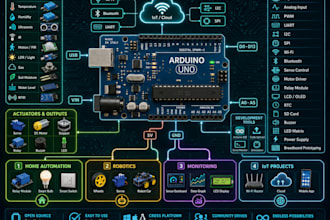 do arduino programming and circuit schematics