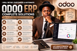 setup customize and automate your odoo CRM erp system