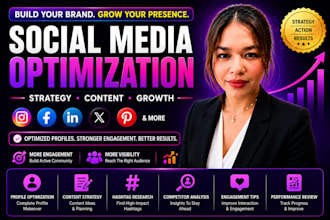 manage and optimize your social media accounts