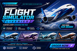 create liveries for msfs 2020