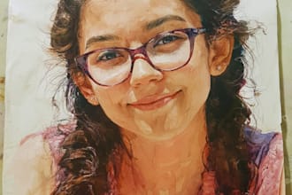 professional digital realistic or stylized portrait