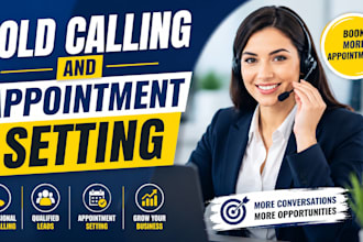 provide professional cold calling and appointment setting