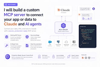 build a custom mcp server to connect your app to claude