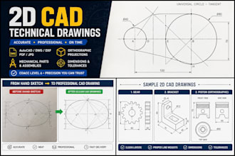 do any drawings required  of 2d